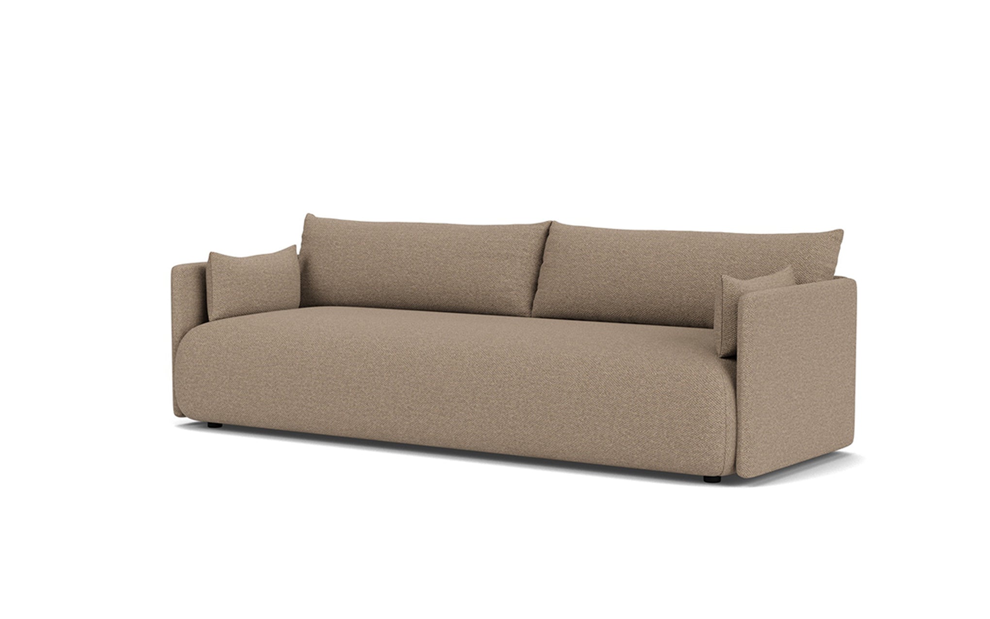 Offset three seat sofa