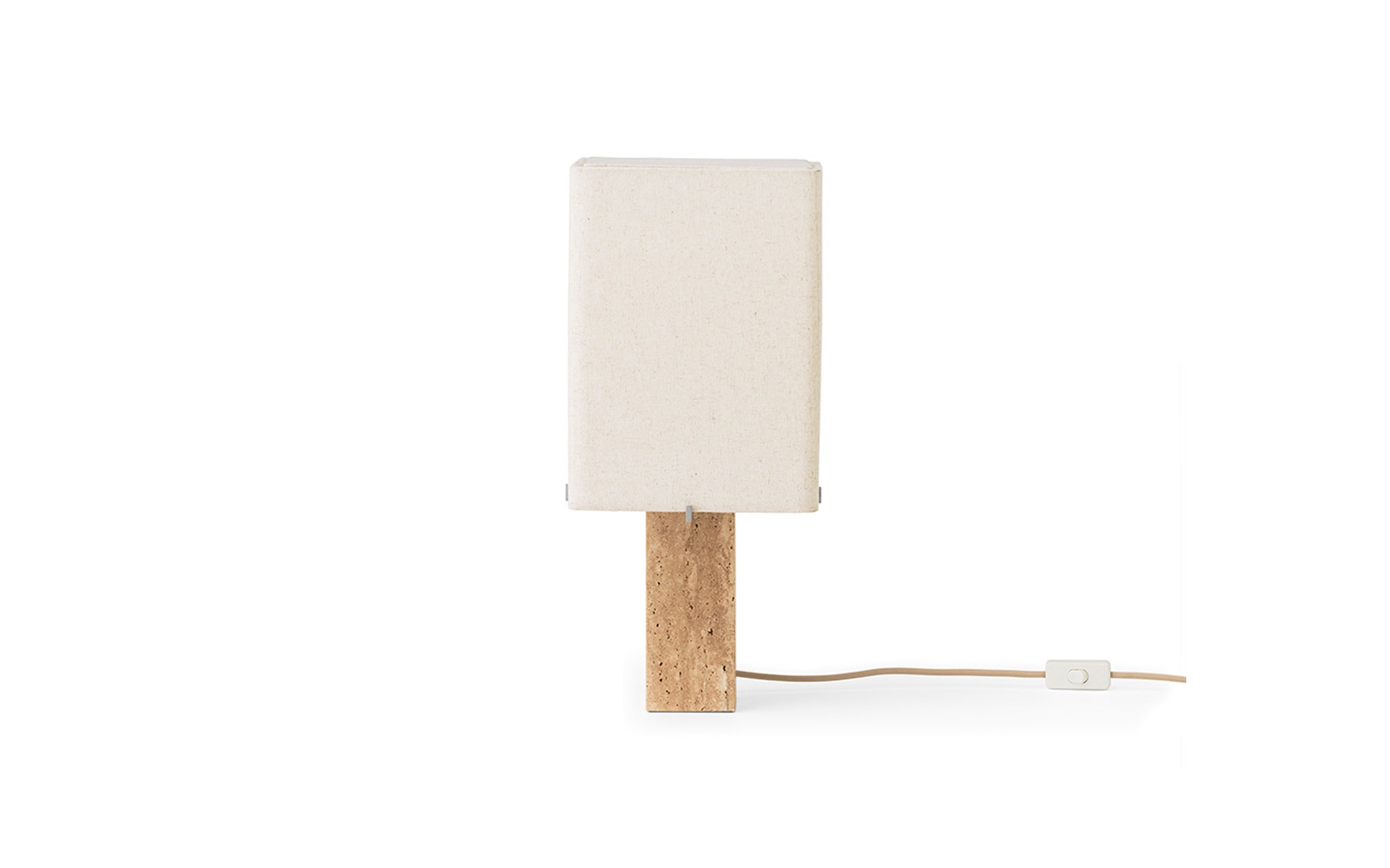 Nonna table lamp - travertine