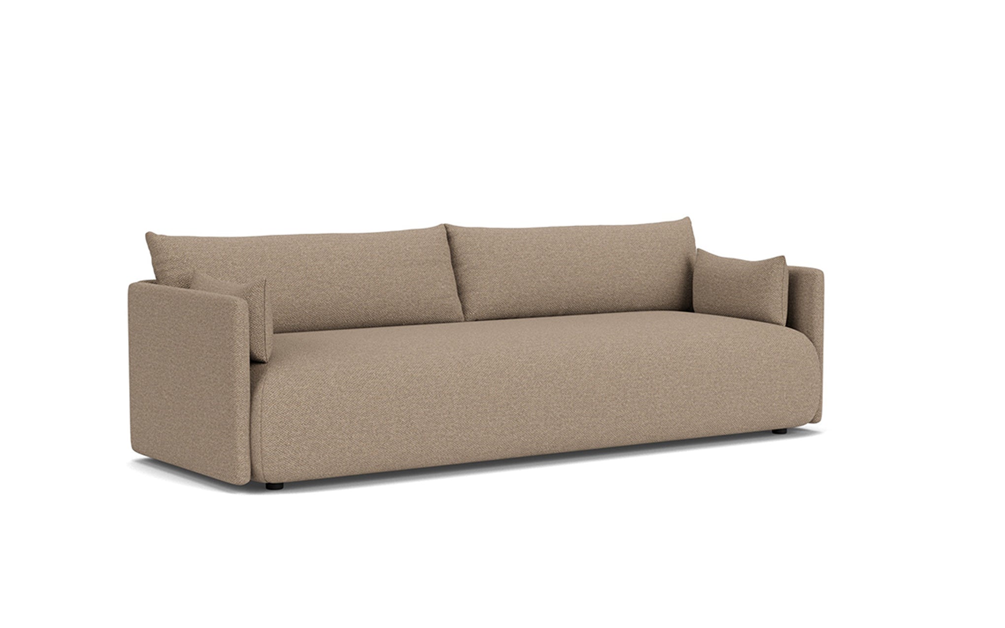 Offset three seat sofa