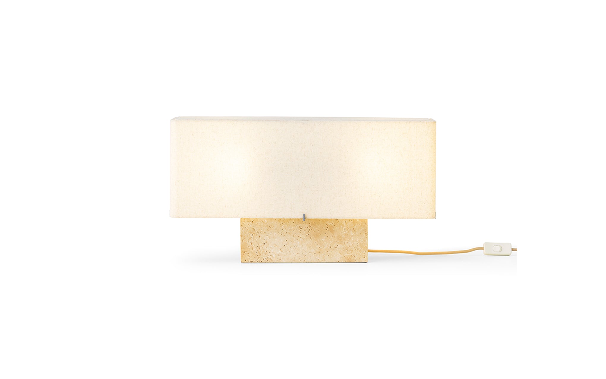 Nonna table lamp - travertine