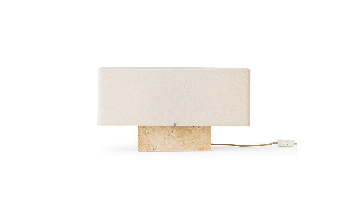 Nonna table lamp - travertine