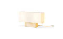 Nonna table lamp - travertine
