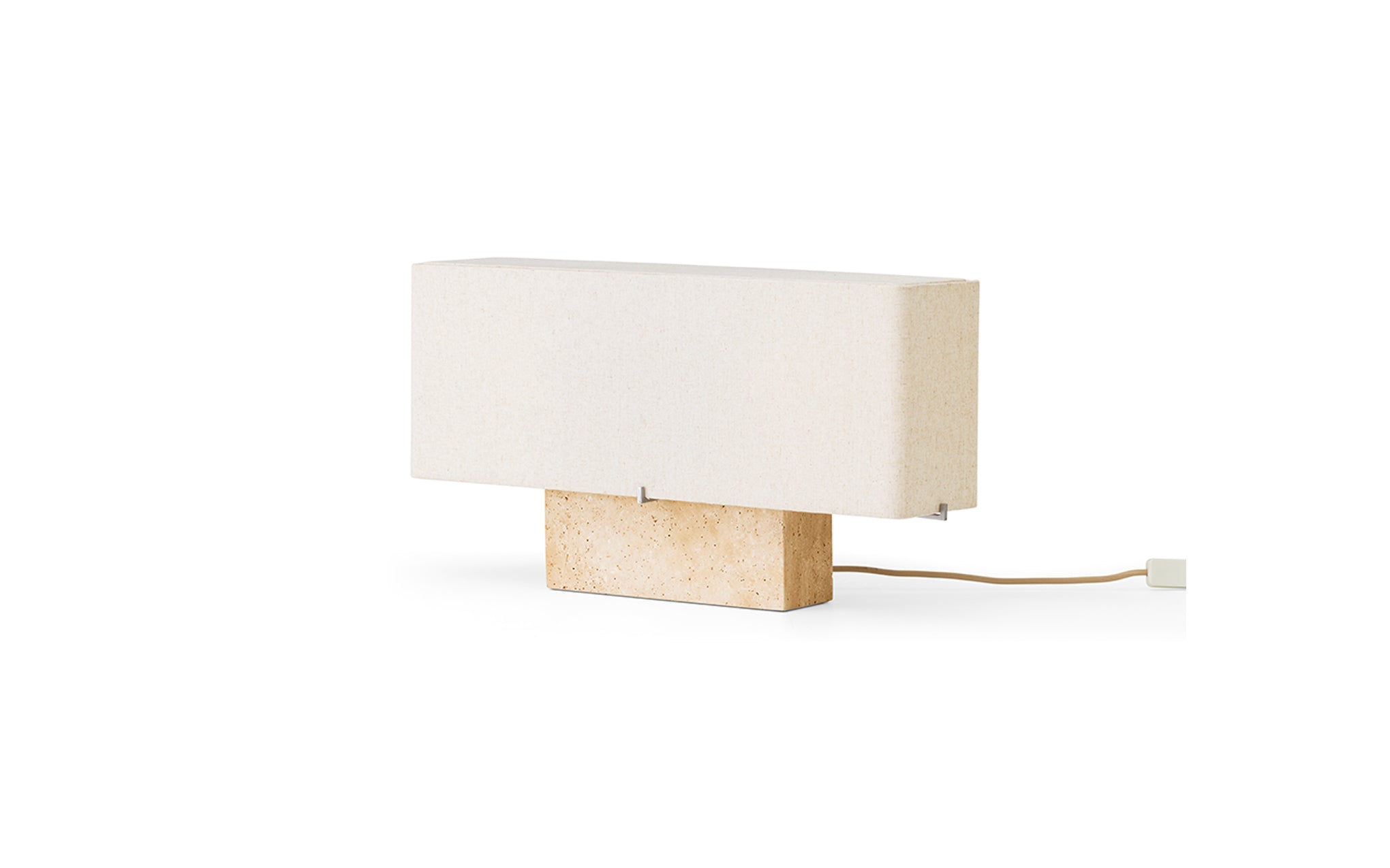 Nonna table lamp - travertine