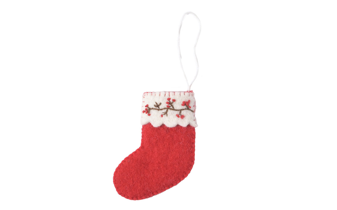 Little hangings - xmas sock
