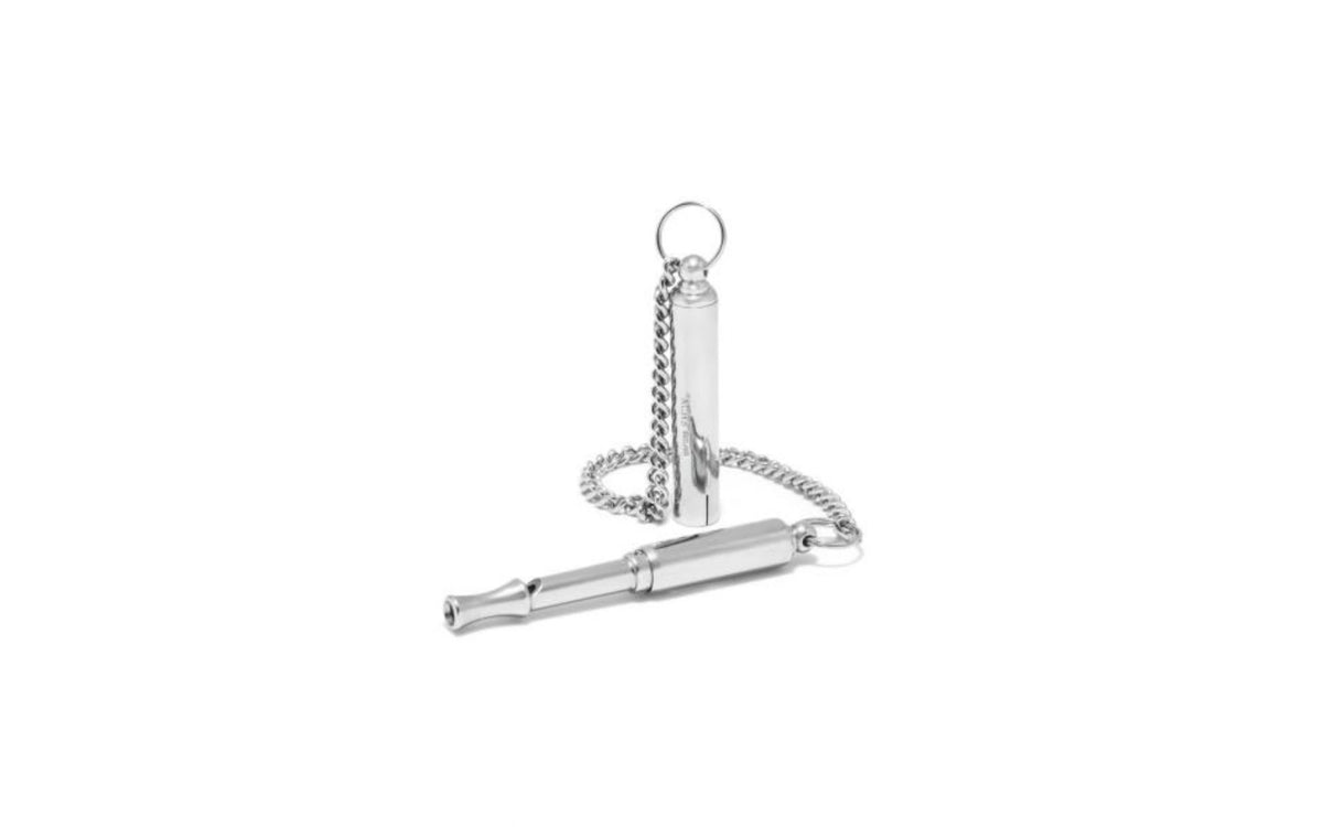 Acme silent dog whistle with lanyard & training guide