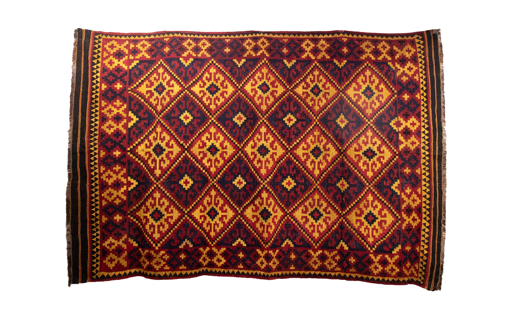 Vintage Afghan rug