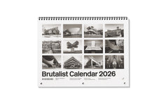 Brutalist Calendar 2026