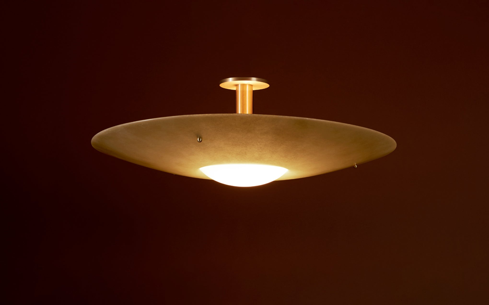 Fiber flush mount - large