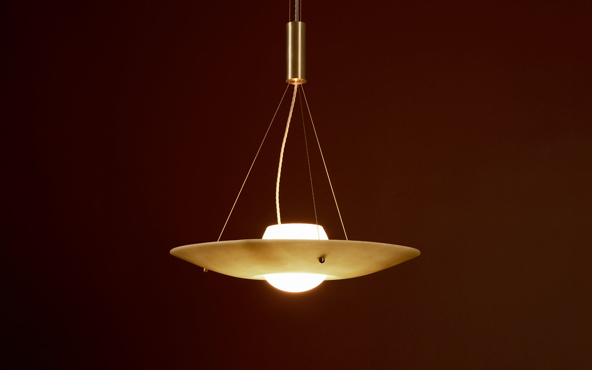 Fiber pendant - small