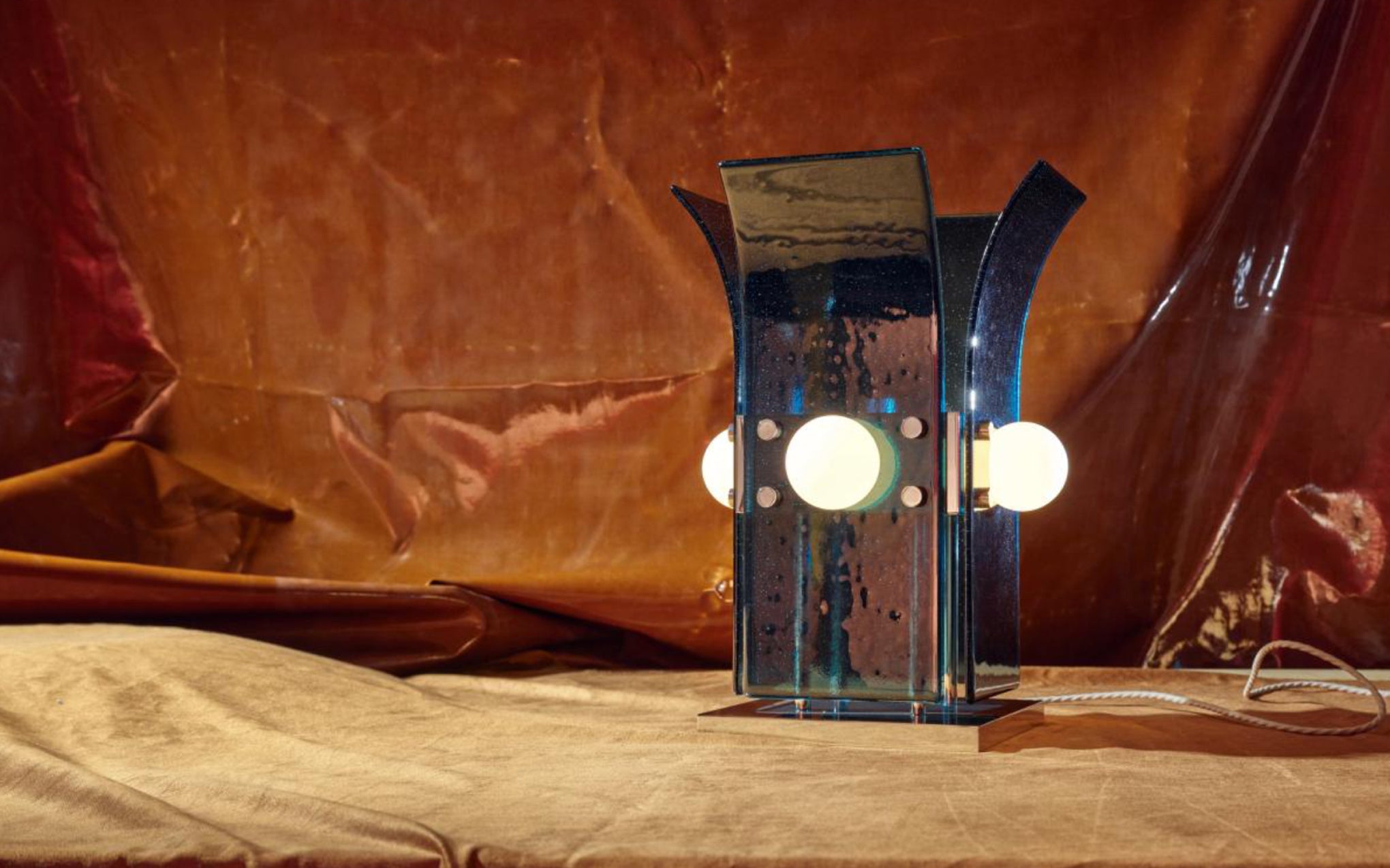 Palm table lamp by Blue Green Works | SCP