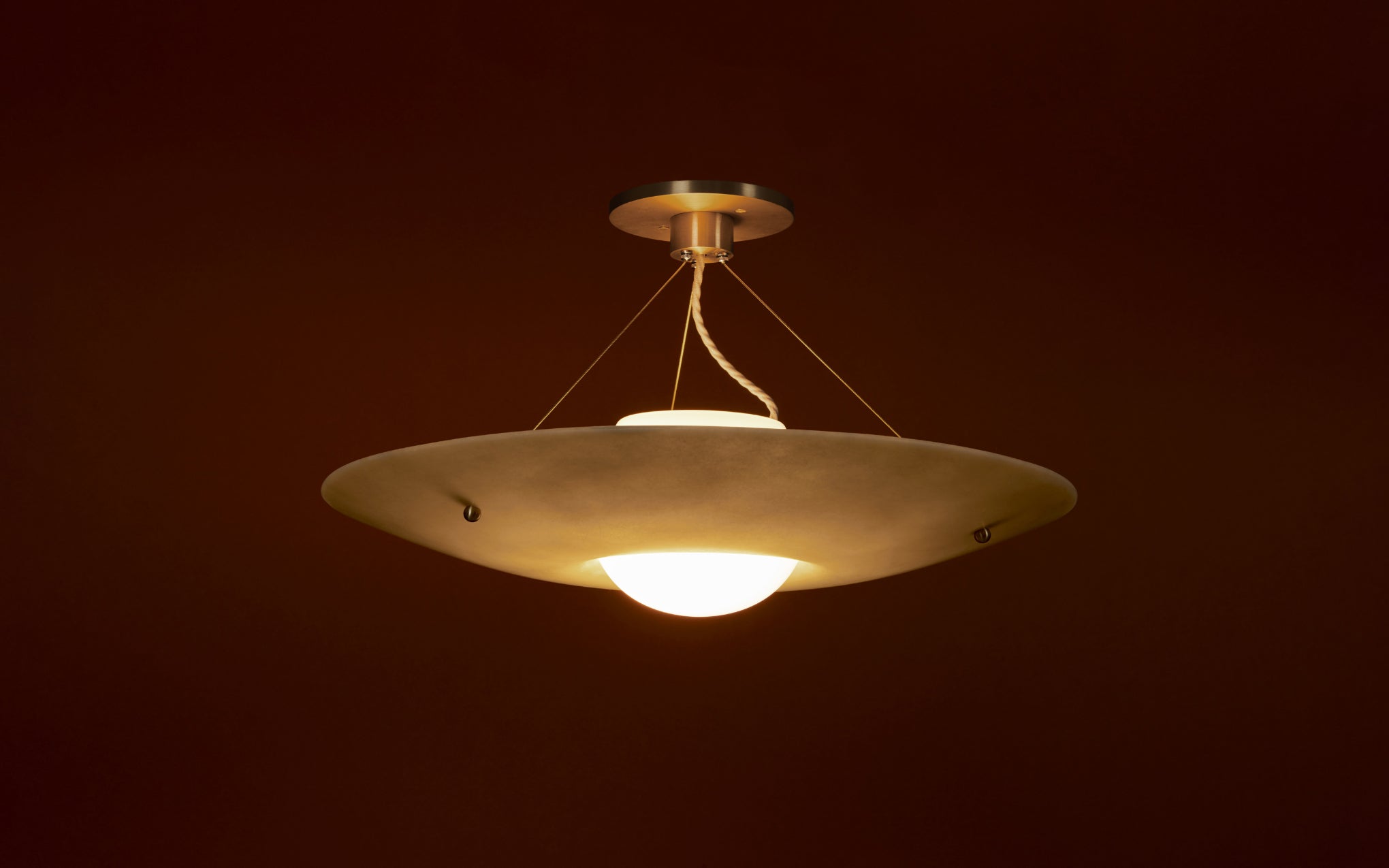 Fiber flush mount - small