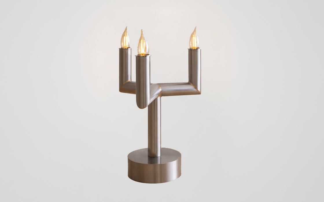 Candle table lamp