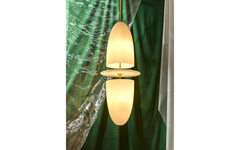 Trophy double pendant