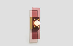 Palm straight sconce