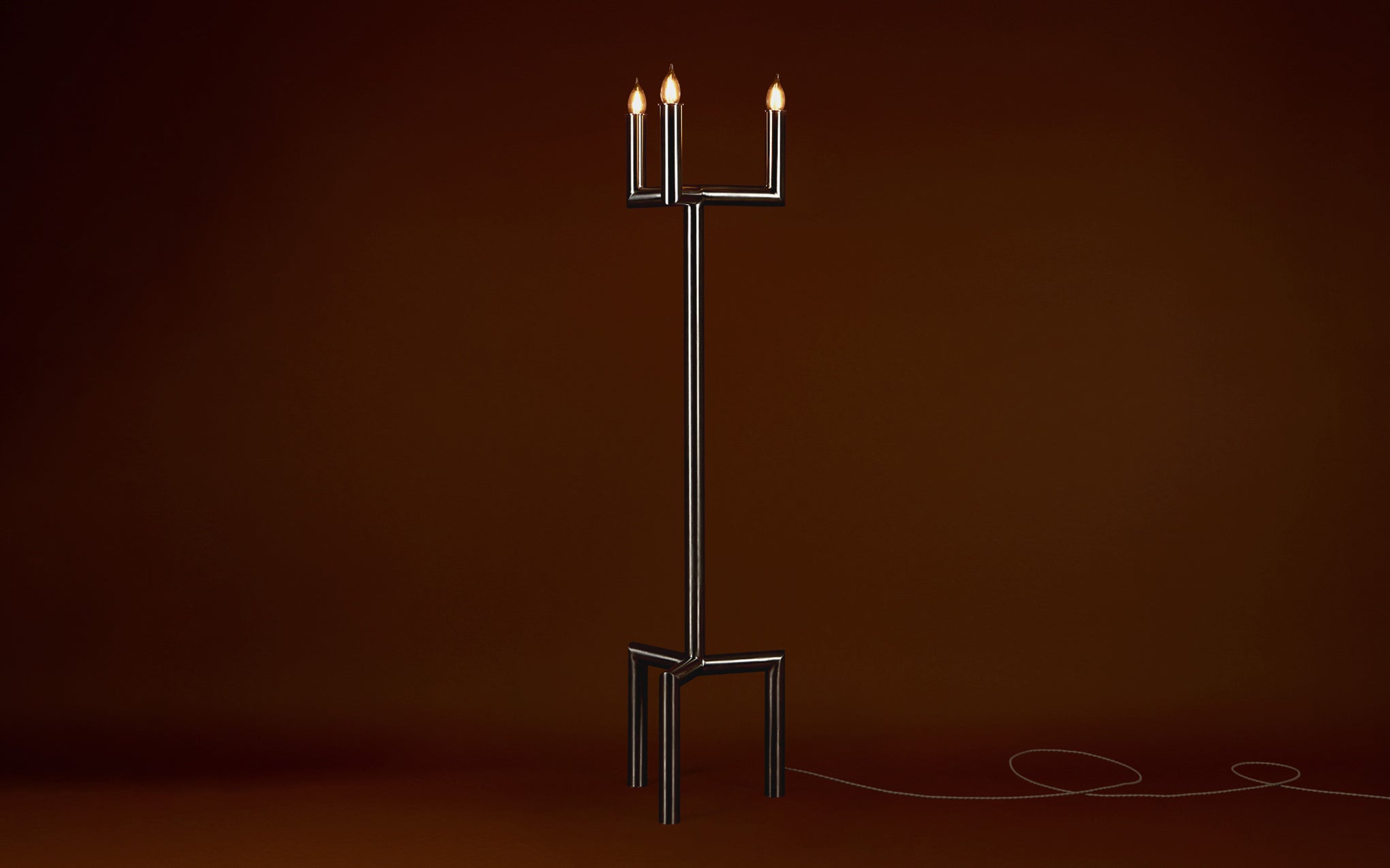 Candle floor lamp