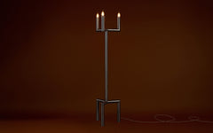 Candle floor lamp