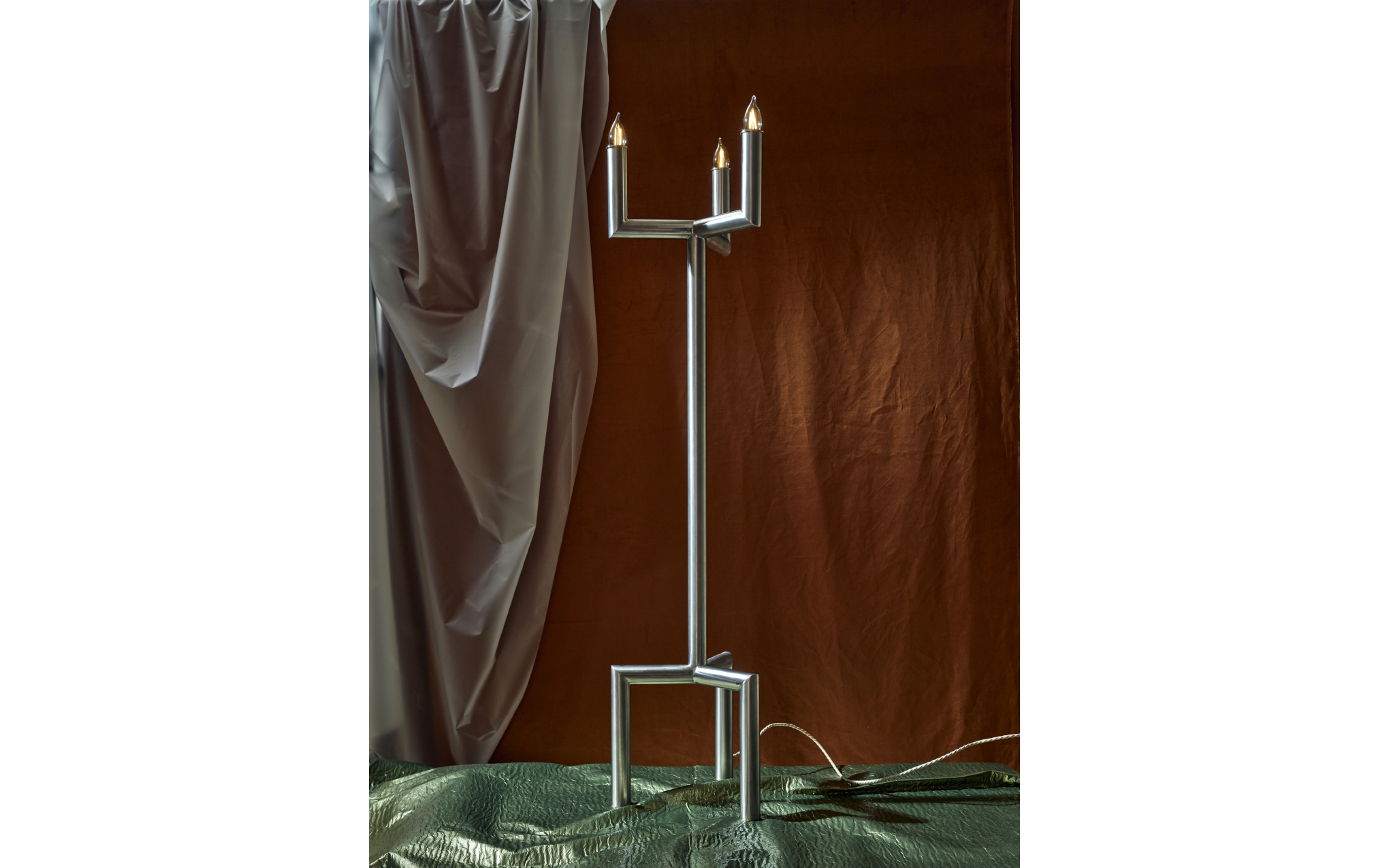 Candle floor lamp
