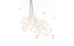28 Random chandelier - sculptural cable
