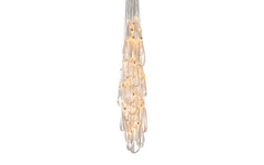 87 Cluster Column chandelier