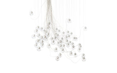 28 Random chandelier - sculptural cable
