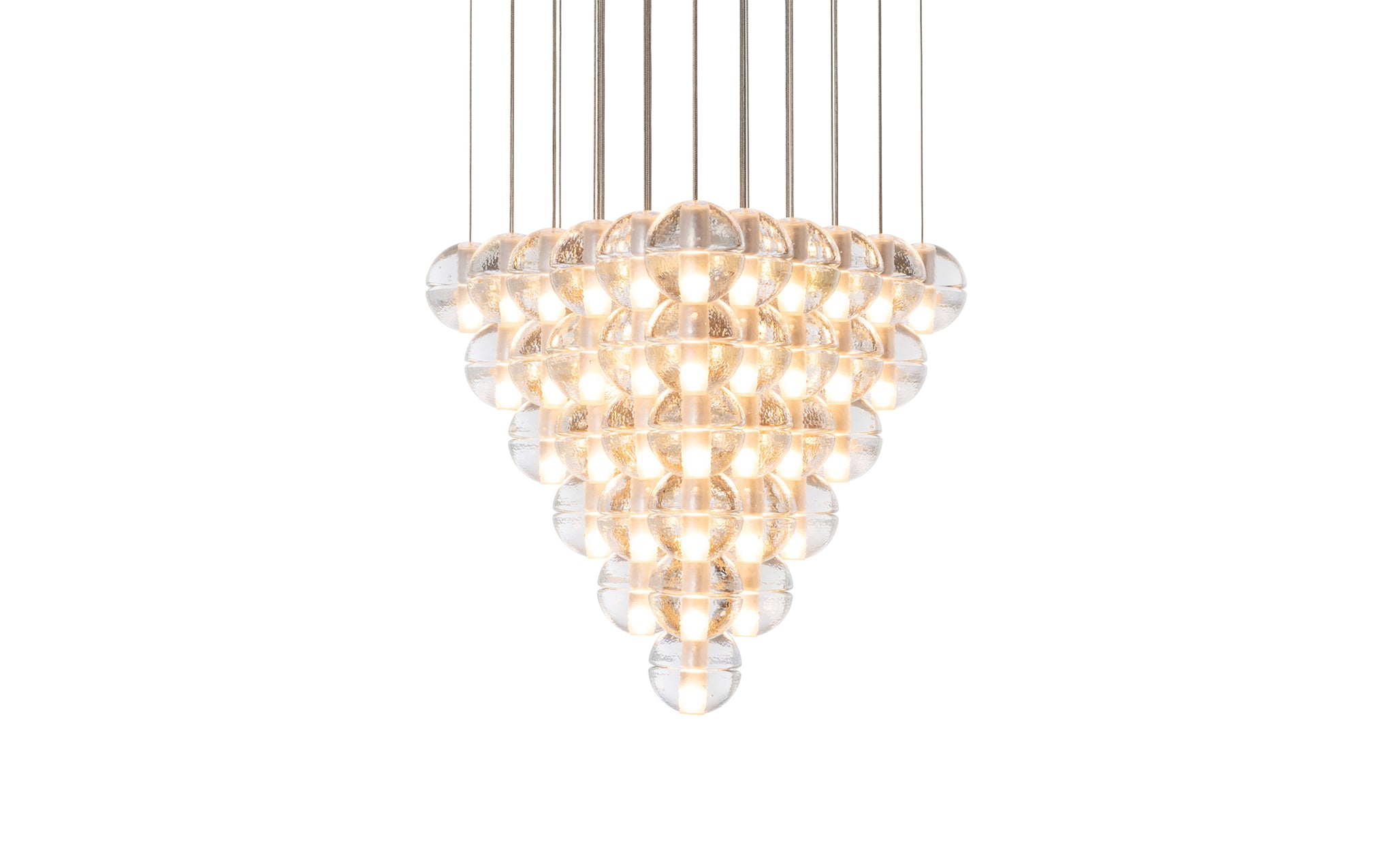 14 Geometric chandelier