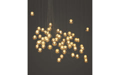 28 Random chandelier - sculptural cable