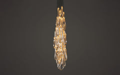87 Cluster Column chandelier