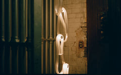 87 Cluster Column chandelier