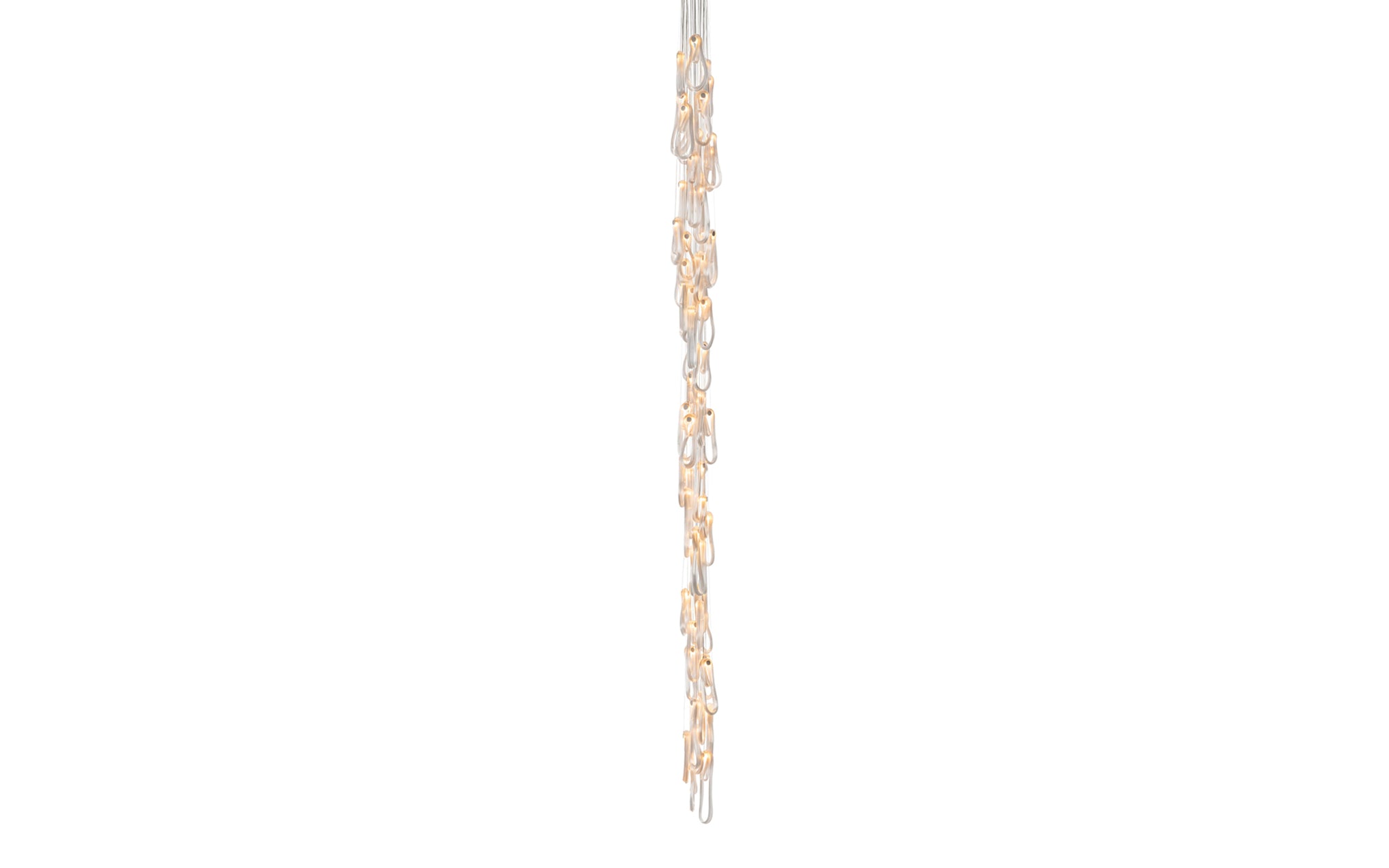 87 Cluster Column chandelier