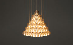 14 Geometric chandelier