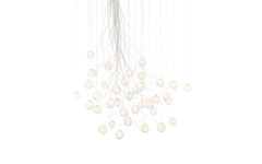 28 Random chandelier - sculptural cable