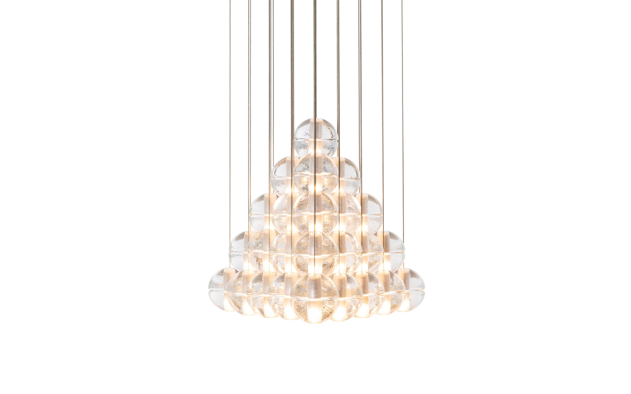14 Geometric chandelier