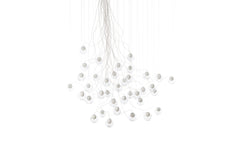 28 Random chandelier - sculptural cable
