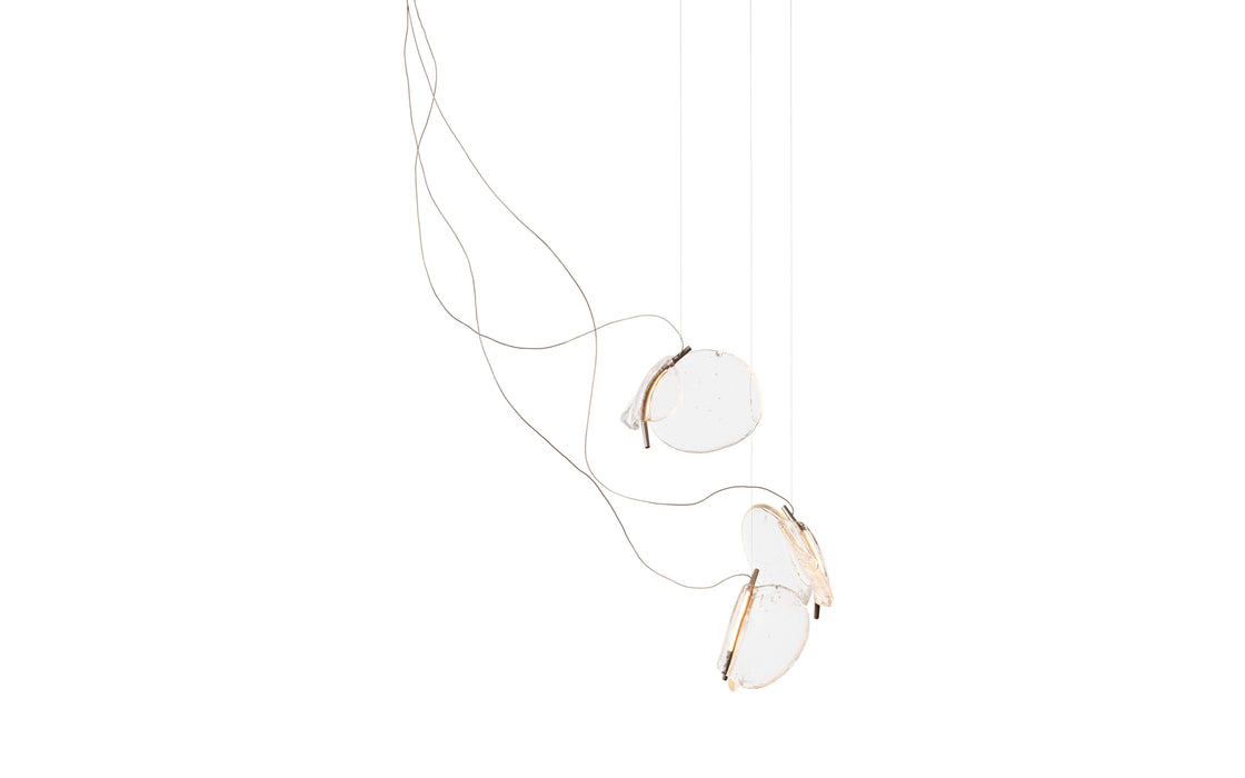 141 Random chandelier - sculptural cable