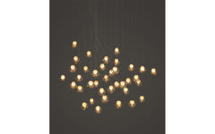 28 Random chandelier - sculptural cable