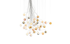 28 Random chandelier - sculptural cable