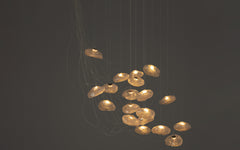 73 Random chandelier - sculptural cable