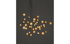 28 Random chandelier - sculptural cable