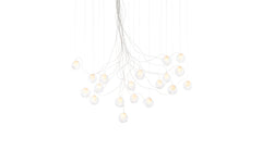 28 Random chandelier - sculptural cable