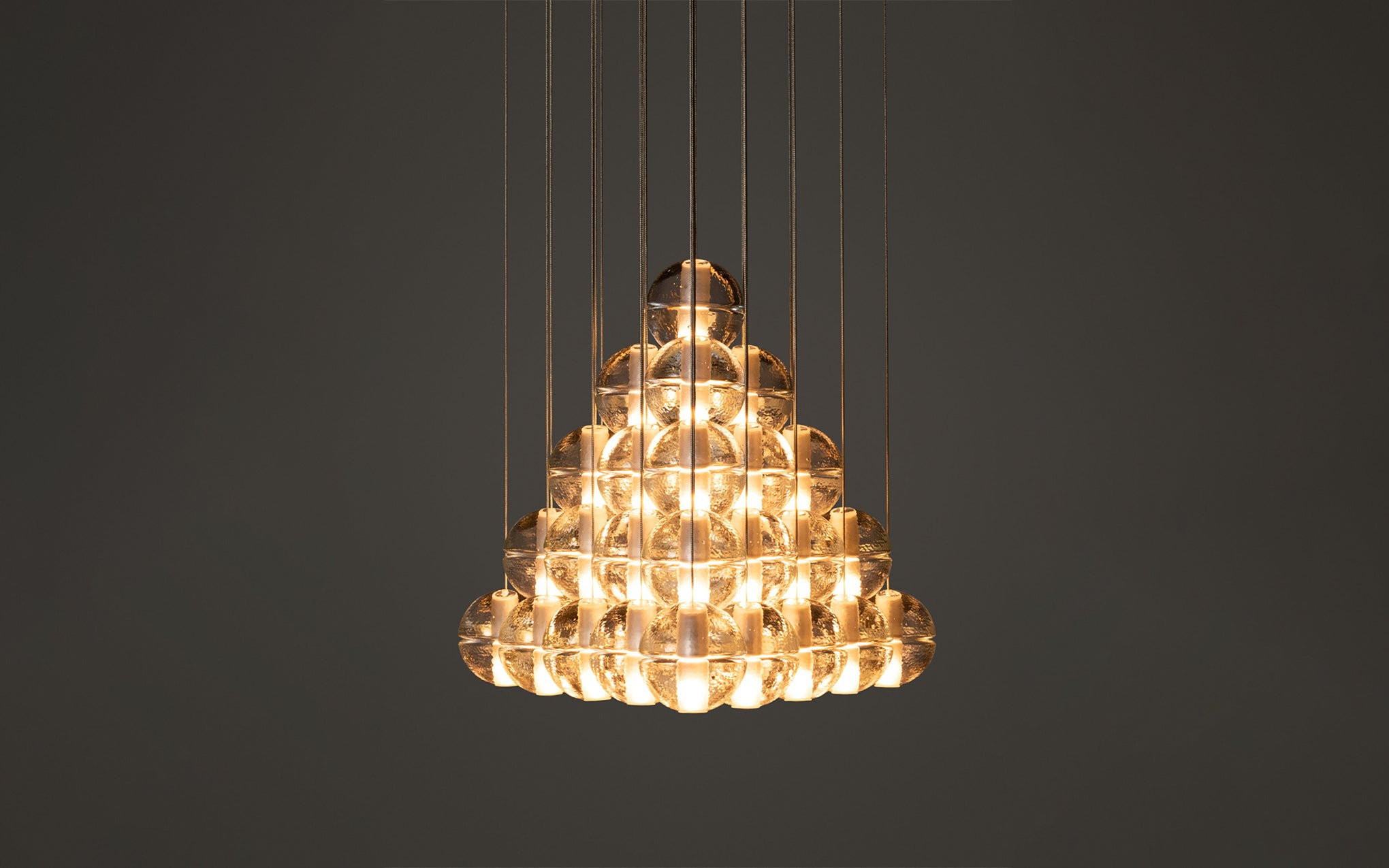 14 Geometric chandelier