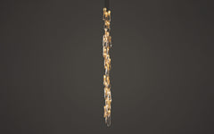 87 Cluster Column chandelier