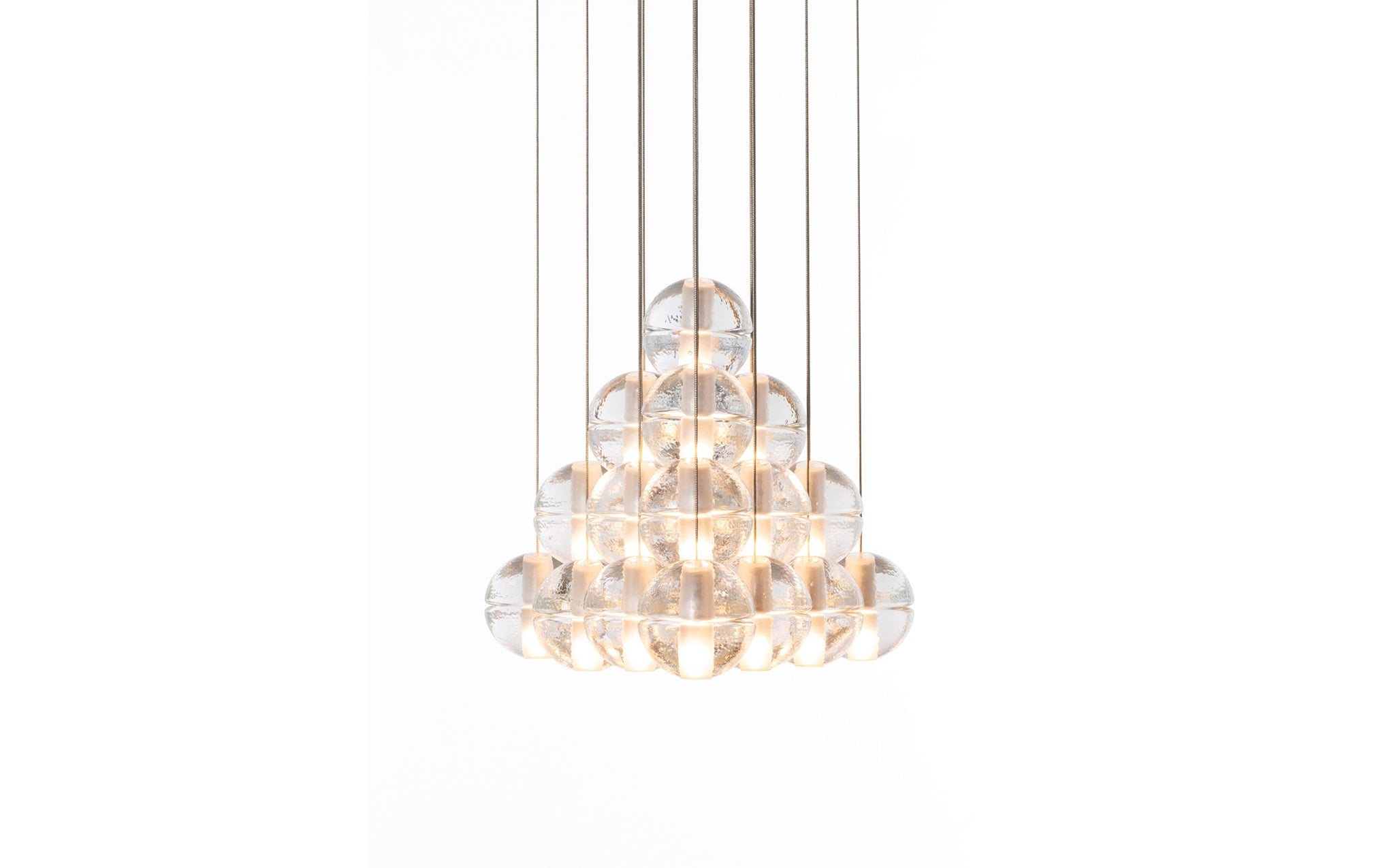 14 Geometric chandelier