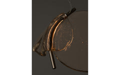 141 Random chandelier - sculptural cable