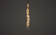 87 Cluster Column chandelier