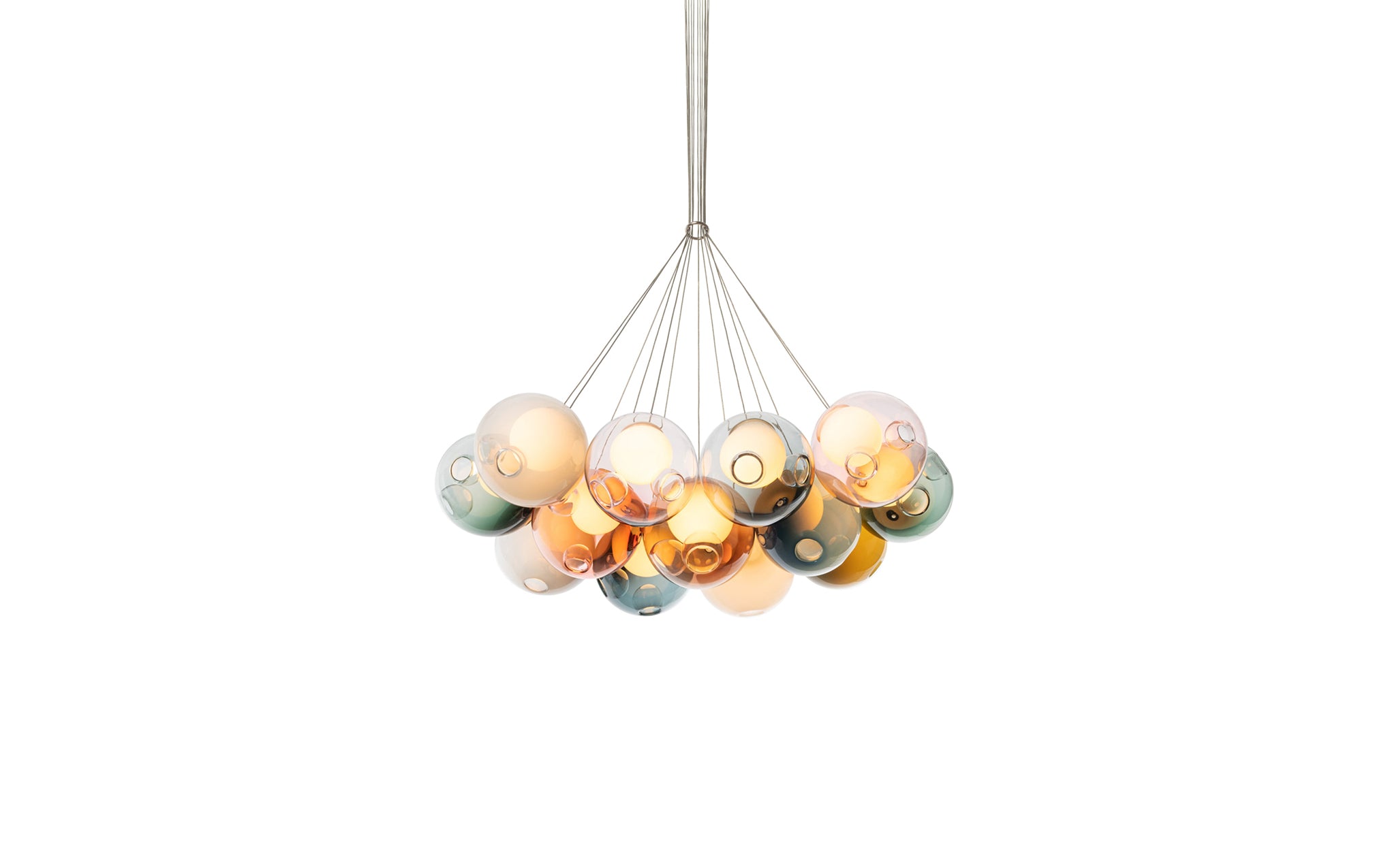 28 Cluster chandelier
