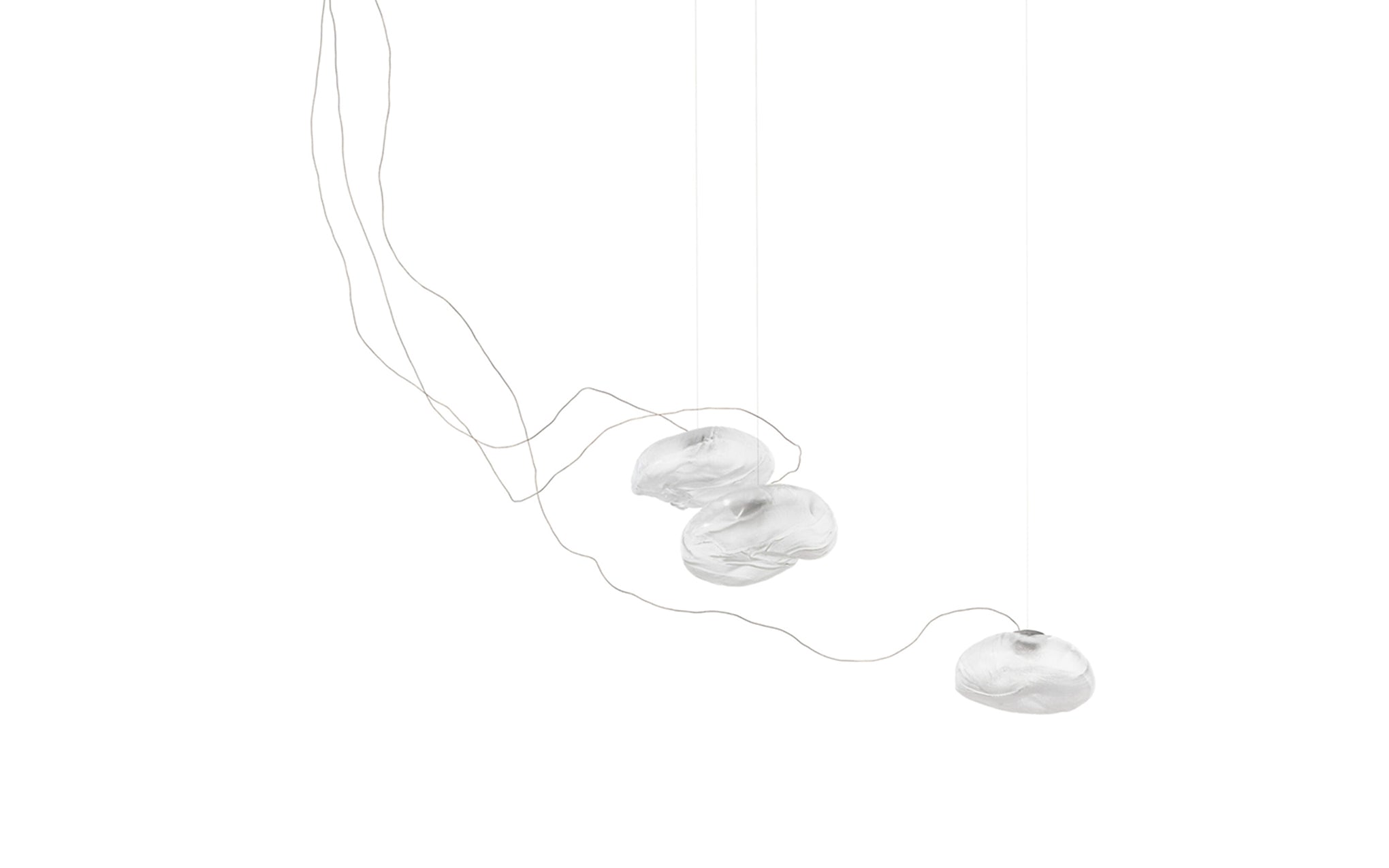 73 Random chandelier - sculptural cable