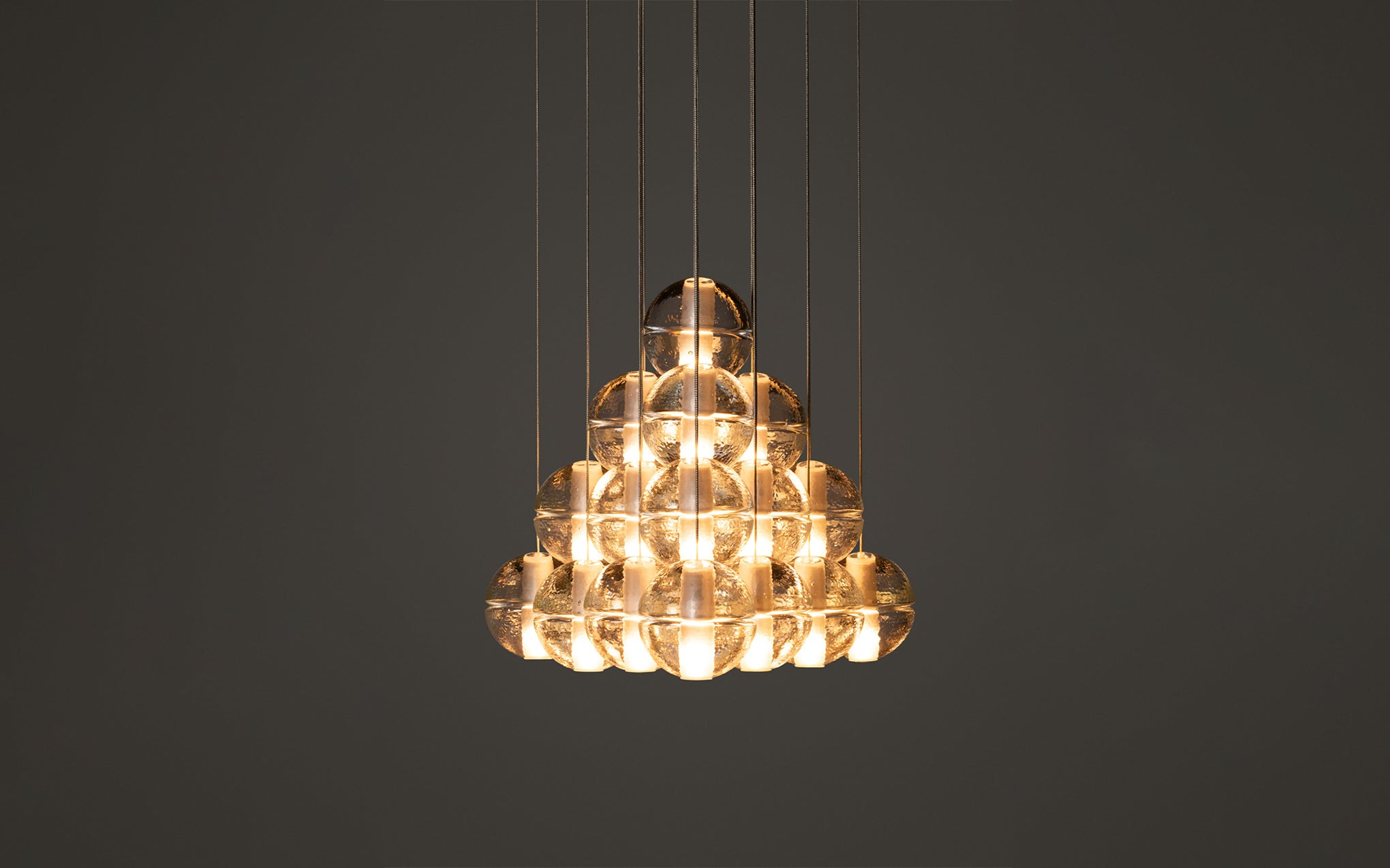 14 Geometric chandelier