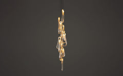 87 Cluster Column chandelier