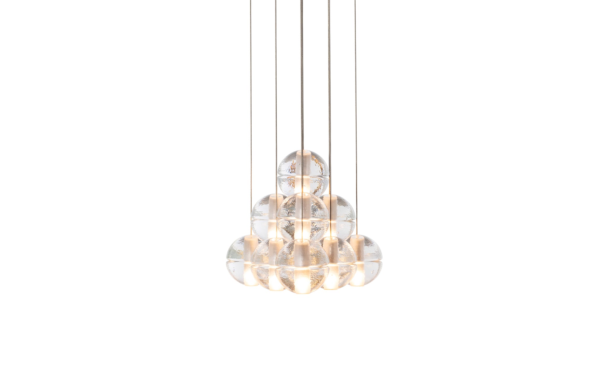 14 Geometric chandelier