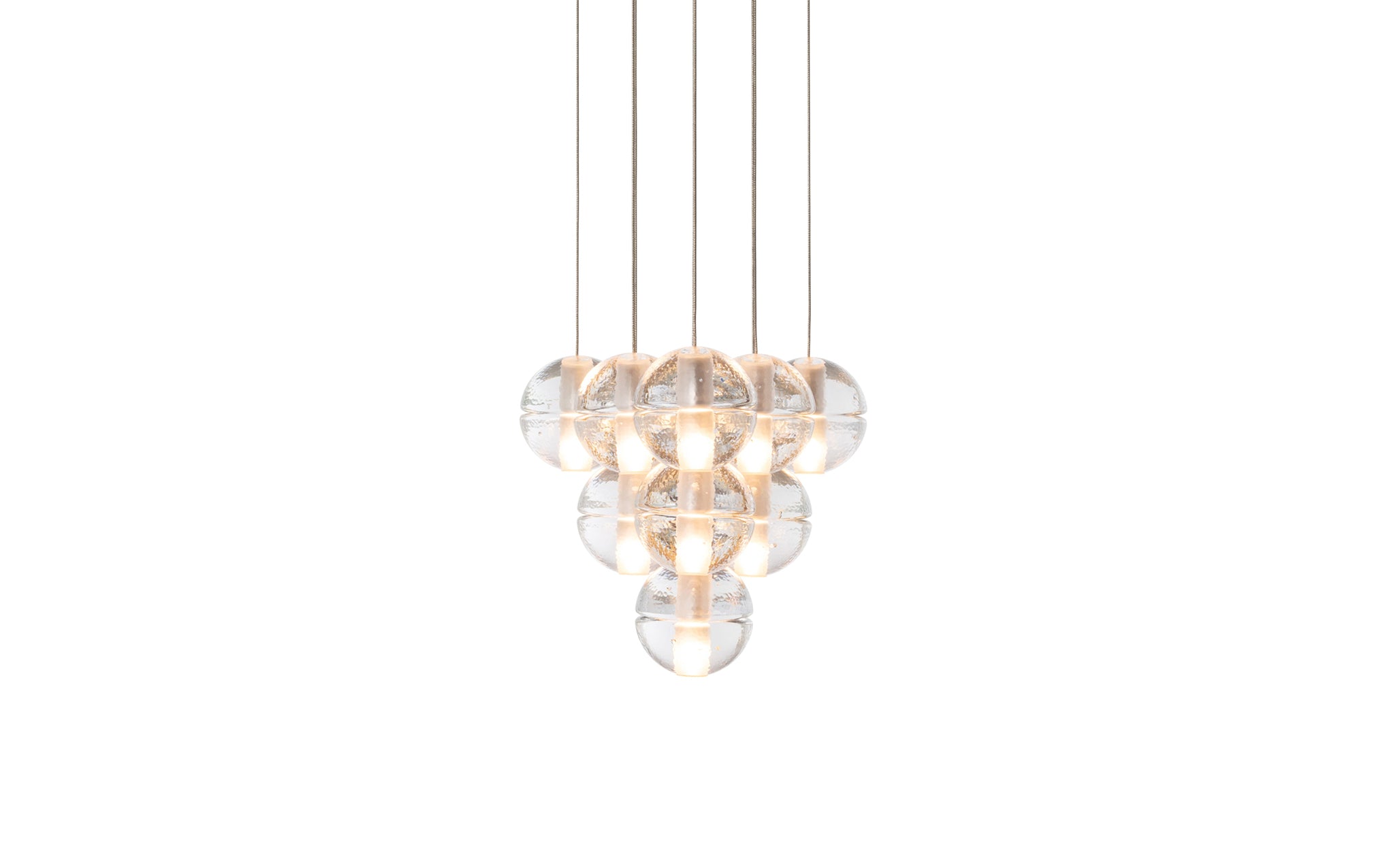 14 Geometric chandelier
